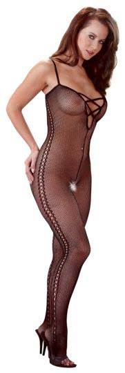 Cottelli Netzcatsuit schwarz