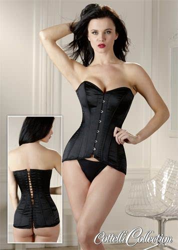 Cottelli Korsett schwarz l�ngerer Schnitt
