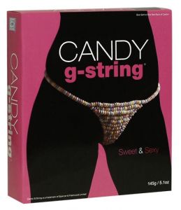 Essbarer String aus Zuckerperlen