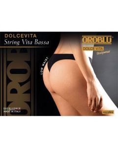 OROBLU Vita Bassa Microfaser String Seamless