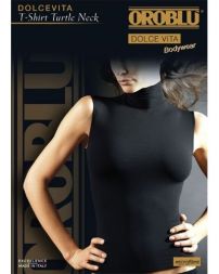 OROBLU Rollkragen Shirt ohne Arm Seamless