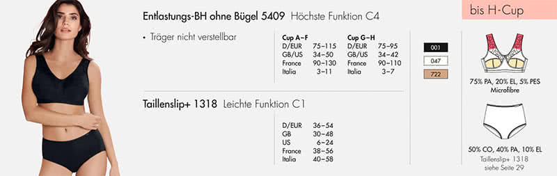 Anita MicroEnergen Entlastungs-BH ohne Bügel 5409