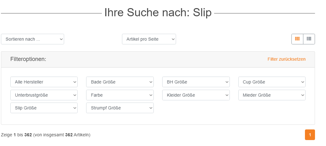 Suche Slip