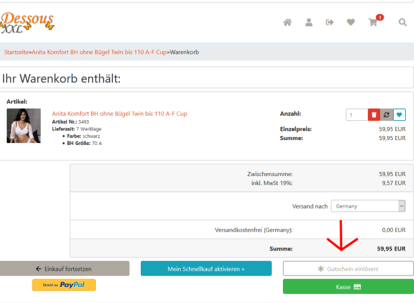 Wie löse ich den Rabatt Code ein? Wie löse ich den Rabatt Code ein?