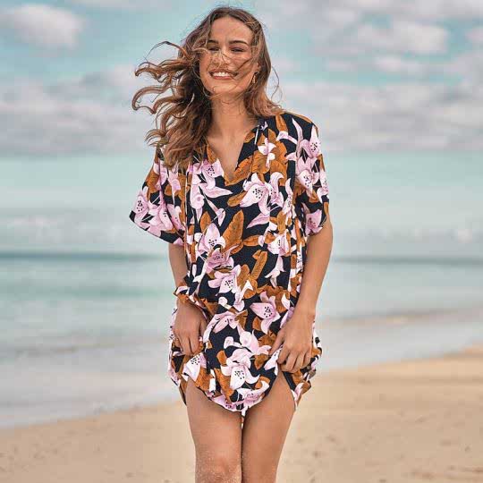 Anita Strand Tunika Kleid Tahiti S-XL