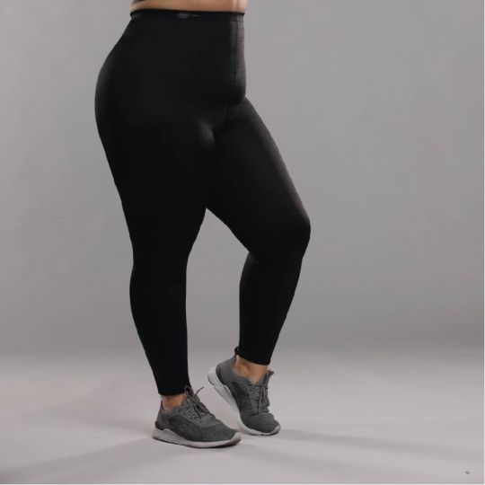 Anita Zauber Leggings mit Massage-Effekt in Schwarz