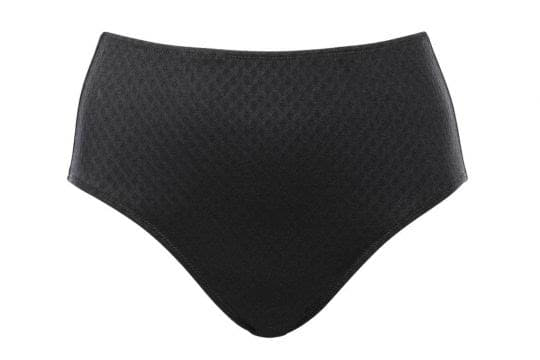Ulla Bikini Slip St. Tropez hoch geschnitten schwarz 9132