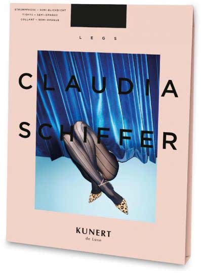 Kunert hat zusammen mit Claudia Schiffer Modell No.2 entwurfen.  Edle Strumpfhose in 20 den. Versandkostenfrei - Auf Rechnung kaufen.