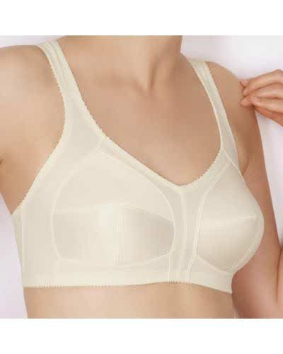 BH ohne Bügel  Größe 120B Farbe ecru Format Mieder