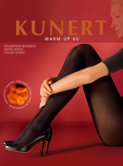 Kunert Warm up Strumpfhose 60 den in marine blau