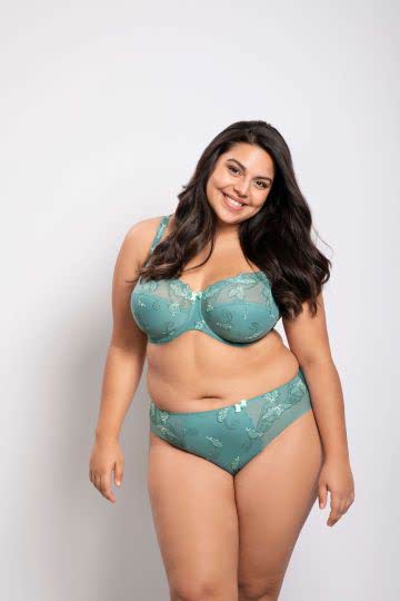 Stringpanty Größe 36-54 - Farbe jade- Ulla Carla