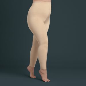 Anita Zauber Leggings mit Massage Effekt für große Größen in der Farbe Haut