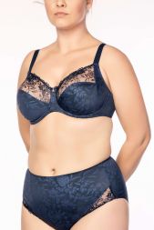 Ulla Jasmin Bügel BH blau 2723