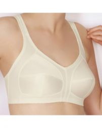 BH ohne Bügel  Größe 110 B Farbe ecru Format Mieder