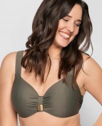 Ulla Bikini Oberteil St. Tropez D-K Cup olive