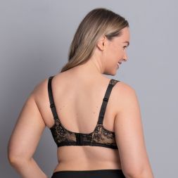Rückseite Anita Abby Bügel BH schwarz 5216- hinten