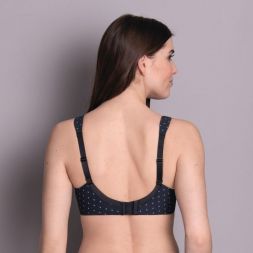 Rückseite Anita Bügel-BH Belvedere Größe 105 E blau
