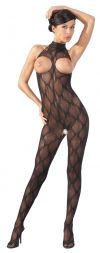 Cottelli Catsuit busenfrei mit Neckholder S/L und XL/2XL