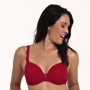 Selma Schalen BH mit Spacer Cup rot 5637