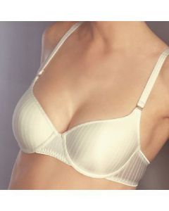 Schalen Neckholder BH Größe 95A Farbe champagner Format Marie