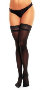 Glamory halterlose Strümpfe Vital 40 Größe 48-58 schwarz