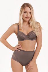 Lisca Hoher Taillenslip Cut Outs mocca
