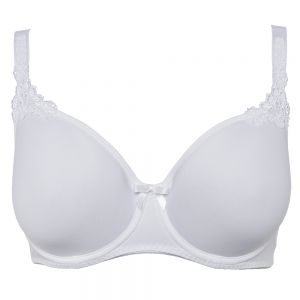 Schalen-BH Spacer Cup Größe 80D Farbe weiß Format Mieder Claire