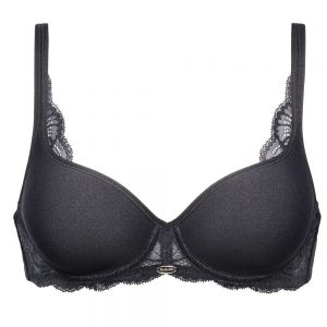 Schalen Bügel-BH mit Spitze Größe 80G schwarz Dacapo Evergreen