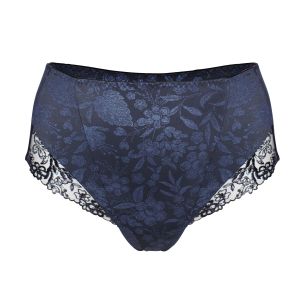 Hoher Taillenslip Ulla Jasmin blau 2710