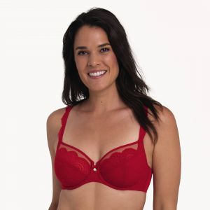 Anita Selma Bügel BH rot - Vorderansicht